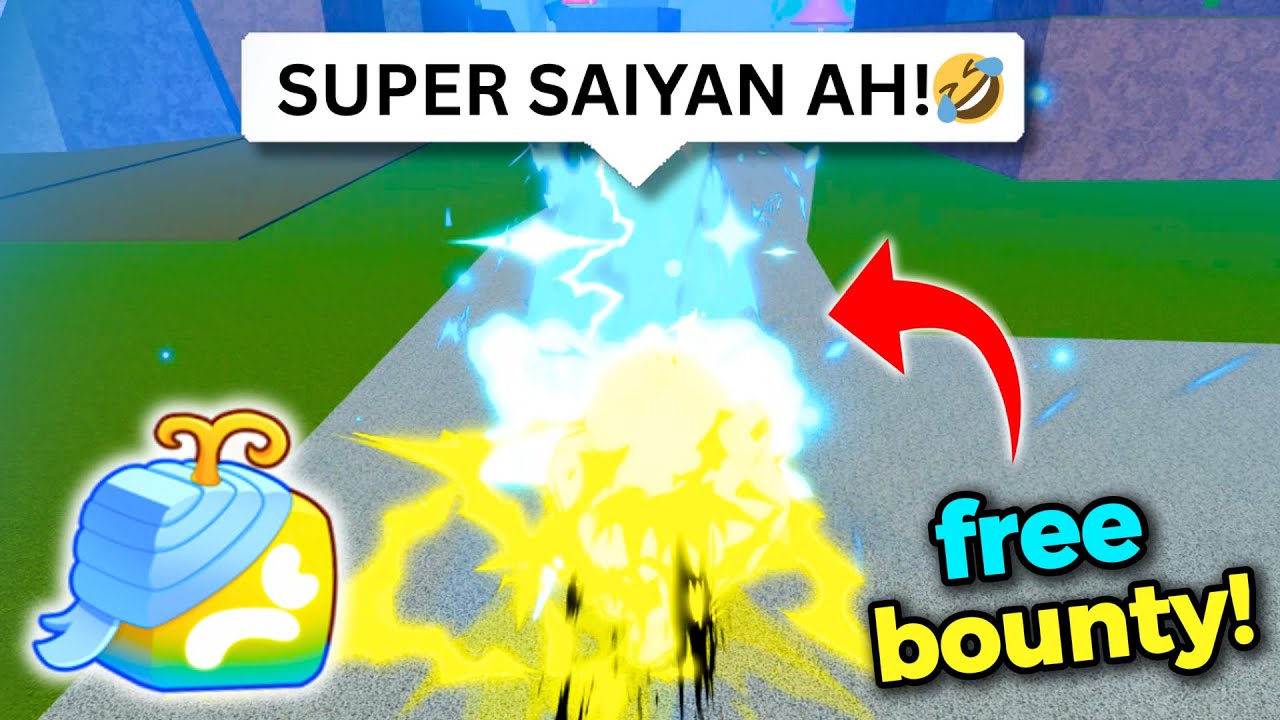 THIS *NEW SUPER SAIYAN PAIN SKIN* COMBO IS LITERALLY FREE BOUNTY!!🔥🤣 (BloxFruits)