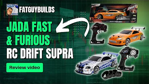 Jada Fast & Furious RC Drift Supra Turbo Mod F&F (Walmart)