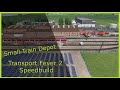 Building a Small Train Depot | Transport Fever 2 Modded | Speedbuild