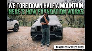 We Tore Down Half a Mountain to Build This Home—Here's How Foundation Works