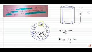 To ask unlimited maths doubts download doubtnut from -
https://goo.gl/9wzjcw if the external diameter of a pipe is 25 cm and
thickness 1 , find th...