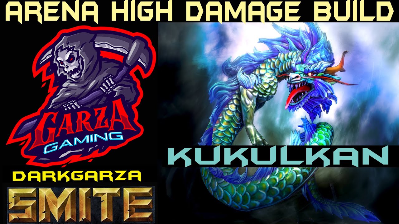Smite Arena Kukulkan High Damage Build Smite Arena Season 8 YouTube