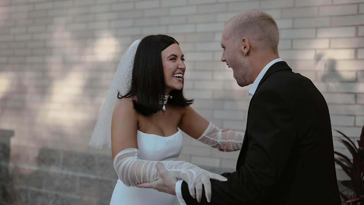 BRIDE CUTS HAIR ON WEDDING DAY AND SURPRISES GROOM! Justice and Vora Quinn