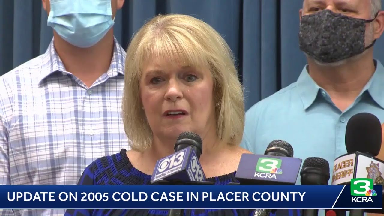 Placer County officials hold news conference on 2005 cold case - YouTube