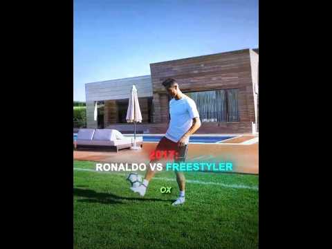 Ronaldo's Freestyle skills 😮💨🔥 #ronaldo #cr7 #cristiano #football #fyp #viral