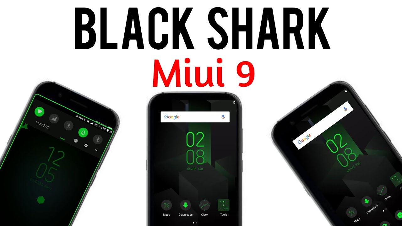 Xiaomi Black Shark Theme Miui 9 | Black Shark Theme Miui 9 | Miui 9 Theme | Black Shark