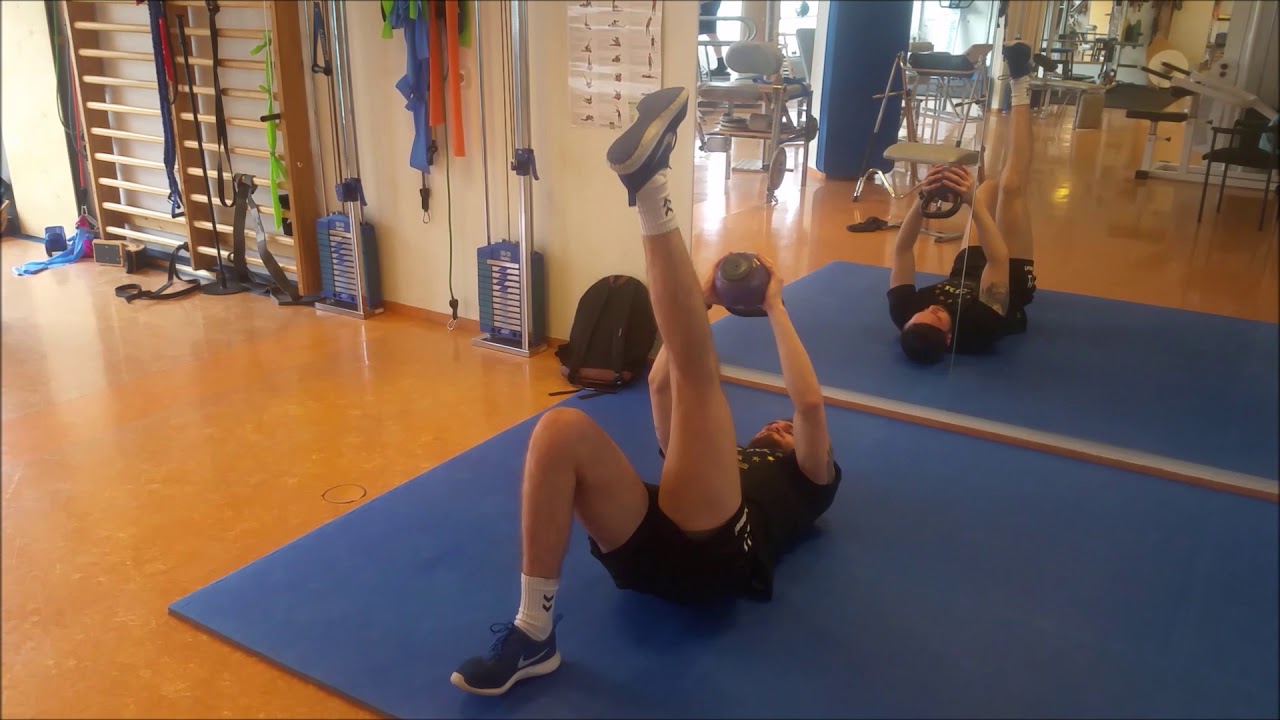 Hip and core training in rehab and training. - YouTube