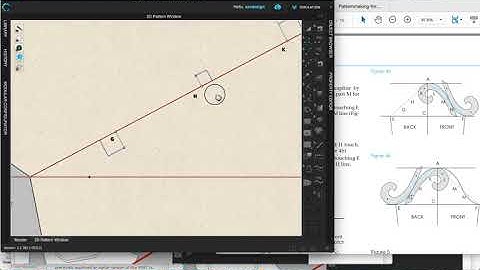 Drafting the Sleeve- Figure 4. How to draft the Sloper in CLO3D