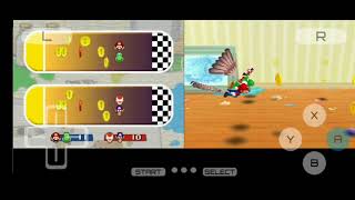 Mario Party DS - Airbrushers with Mario and Yoshi