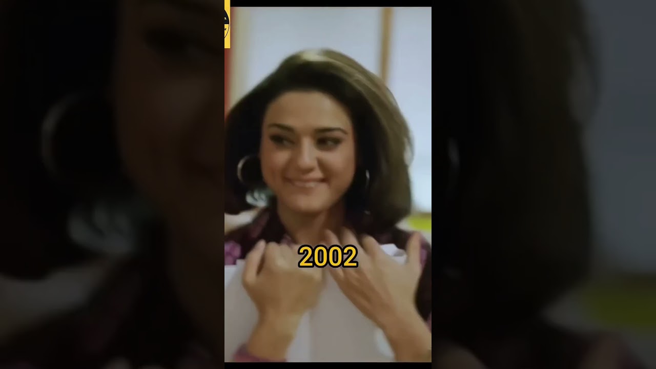 Preity Zinta evolution 1998=2018 