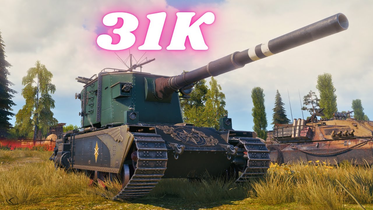 31K Damage with 3x FV4005 Stage II 10.5K  6 Kills  & 11K  6 Kills & 10K 6 Kills  World of Tanks