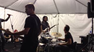 Sunset Strip Music Festival 9-20-14 - Jane&#39;s Addiction pre-show warm up backstage - Suffragette City