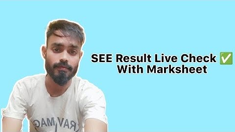 SEE Result 2079 Live Check Online Marksheet 📰