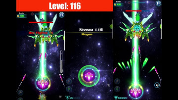 WALKTHROUGH Level 116 Alien Shooter [Campaign] Galaxy Attack: Best Arcade Shoot up Game Mobile