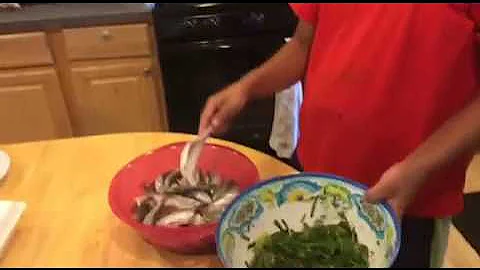 How to cook hmong style fish part 2