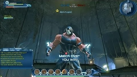 DC Universe Online - Legends PvP 2vs2 - Bane - Gameplay