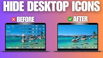 How to Hide Desktop Icons on MacBook (Beginner Friendly) | 2025