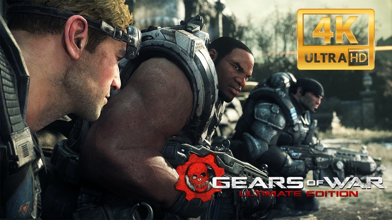 GEARS OF WAR ULTIMATE EDITION 4K All Cutscenes (Game Movie) Ultra HD