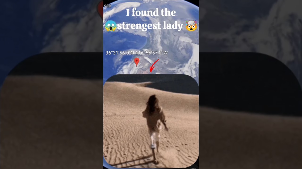 “I Found the Strongest Lady on Google Maps😱