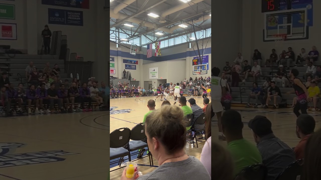 Clip of College Basketball (Flying Cows V.S Virginia Valley Vipers 