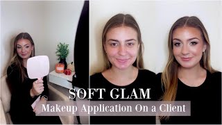 FULL MAKEUP APPLICATION | Soft Glam Step By Step | Licensed Esthetician screenshot 5
