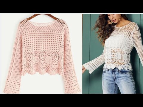 crochet <strong>top</strong>(ENG <strong>SUB</strong>)/보니타 모티브 풀오버 part 1