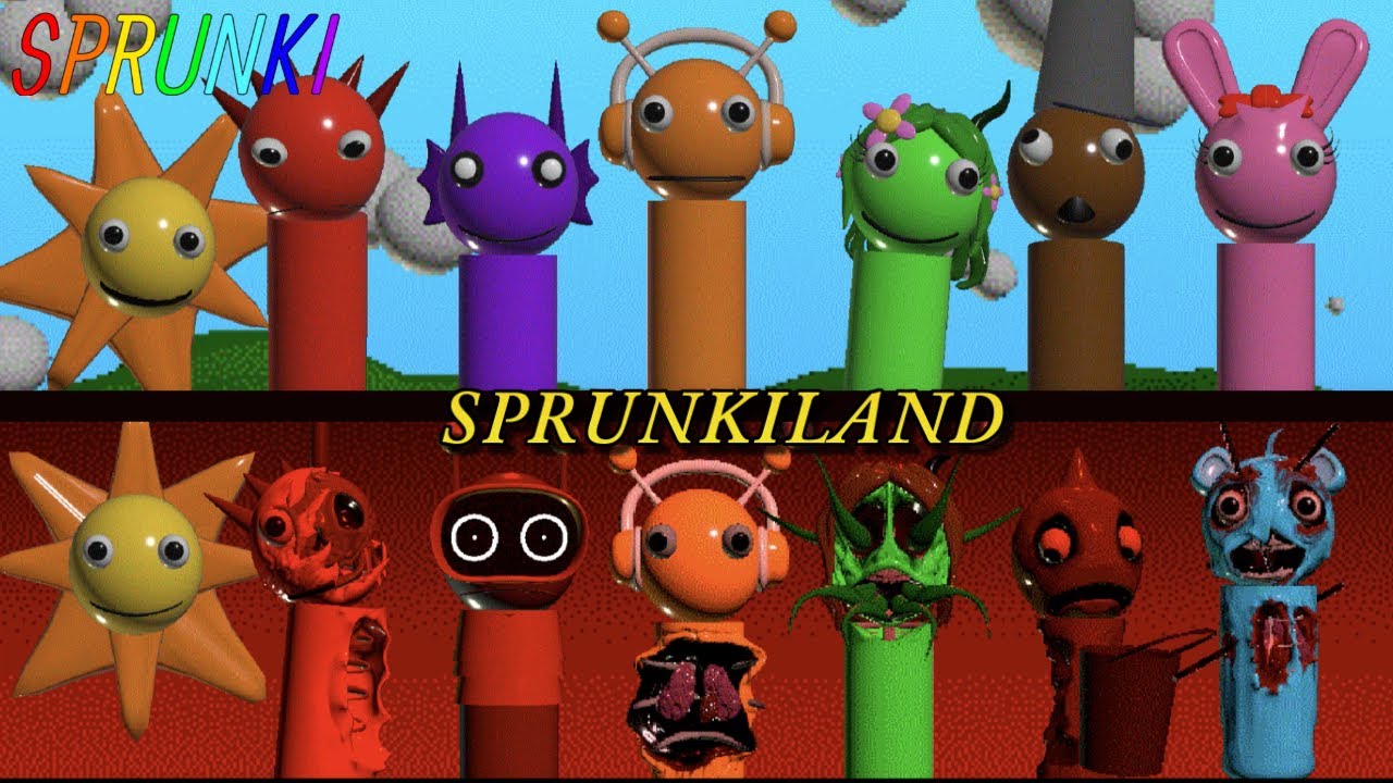 Incredibox - Sprunki (SprunkiLand) Phase 1 & 2 - Gameplay Showcase