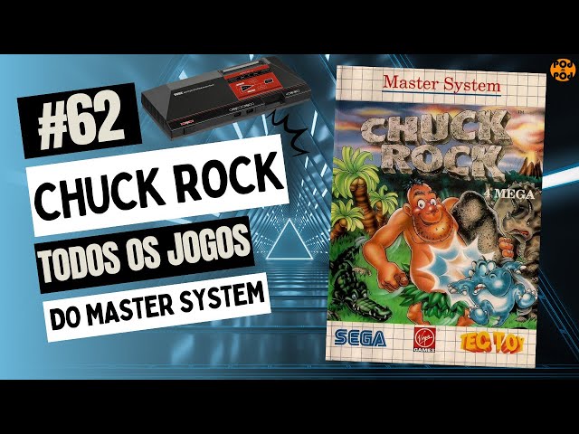 UMA OPORTUNIDADE DESPERDIÇADA? CHUCK ROCK - PARA MASTER SYSTEM