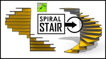 Grasshopper Tutorial For Beginners (Spiral Stair)