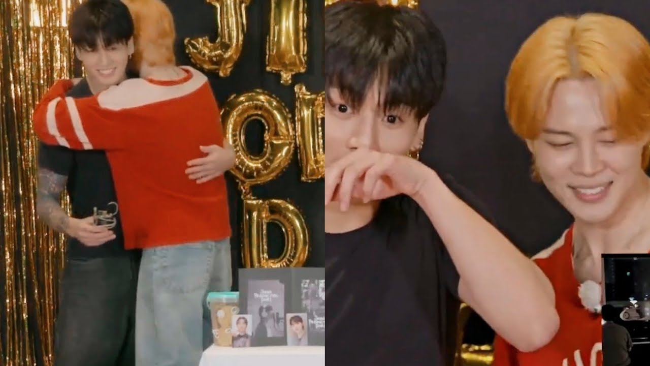 BTS Jungkook Surprise Appearance On Jimin Weverse Live'Jimin's
