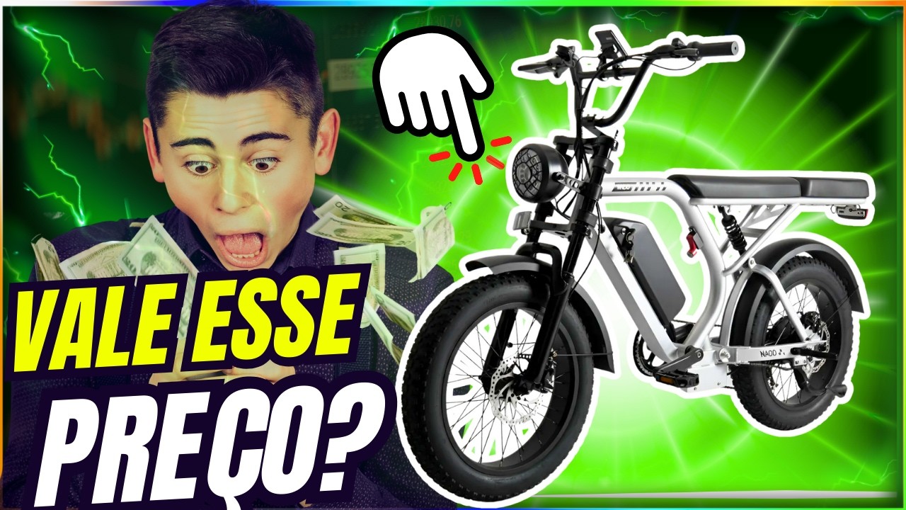 A Verdade Sobre a👉 Bicicleta Elétrica Nado K3 750W Antes de Comprar!