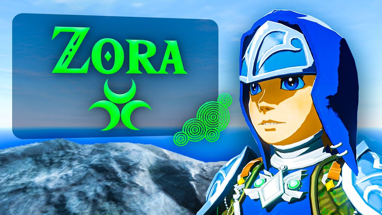 Zelda TotK als ZORA durchspielen!