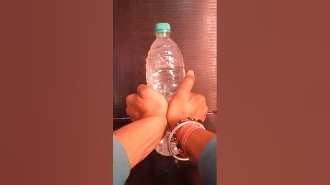 Water bottle smok hack 😱 #experiment #shorts #tiktok #science