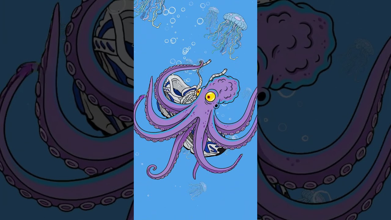 VIRGINIA Adistar Jellyfish in Triple Black and Blue, now available on Blackyachtrock.com