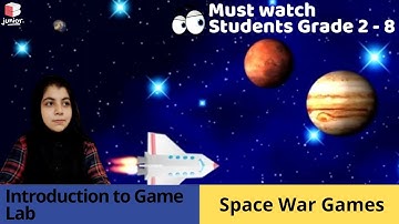 Game Lab in Code.org | Lesson #10 | Space War Games | Coding for Kids | Coding Blocks Junior