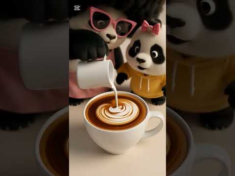 블랙홀로 라떼 아트 만드는 법 ☕️🪐​ #쇼츠 #Shorts #바리스타 #라떼아트 #커피 #CoffeeArt #Space​감성/트렌드#초현실 #사이버펑크 #힐링