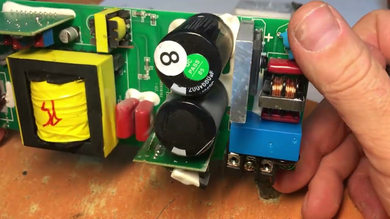 Інв. NOQON NSC1512 Згорів при включенні з навантаженням. Ч.2.