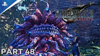 Final Fantasy VII: Rebirth (PS5) Full Game Part 48. First Playthrough. Great Malboro Boss Fight