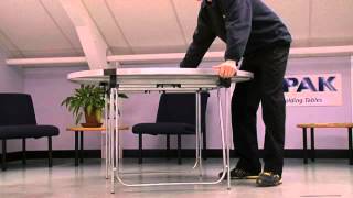 Gopak ® How To Folding Legs on Round Folding Table