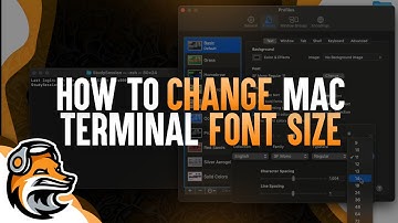 How To Change Font Size in Mac Terminal