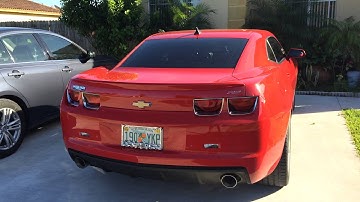 2013 camaro 2LT RS v6 muffler delete