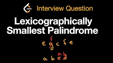 Lexicographically Smallest Palindrome - Leetcode 2697 - Python