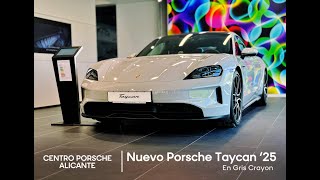 Nuevo Porsche Taycan 2024 | Gris Crayón | Centro Porsche Alicante