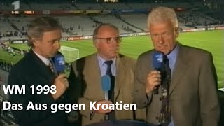 Stimmen zum Aus gegen Kroatien (04.07.1998)