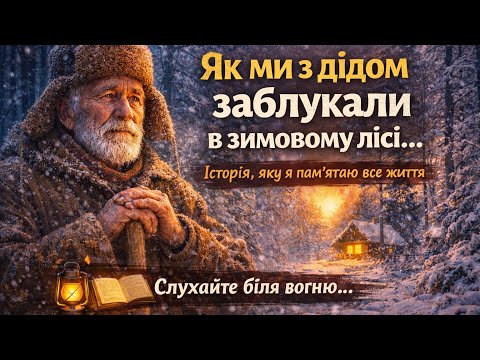 Як ми з дідом заблукали в зимовому лісі… Історія, яку я пам’ятаю все життя