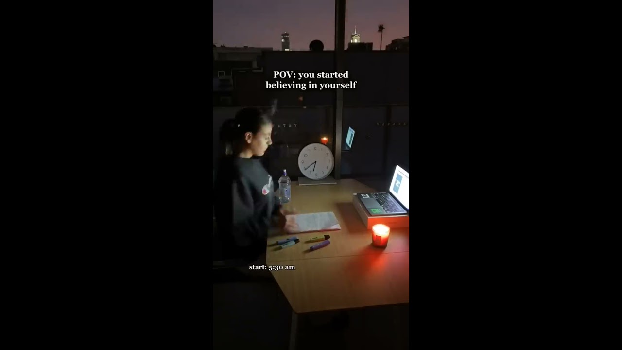 Pov You Started Believing In Yourself