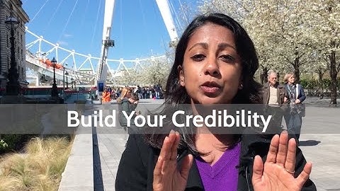 Build Your Credibility At The Beginning Of Your Talk | Poornima Vijayashanker