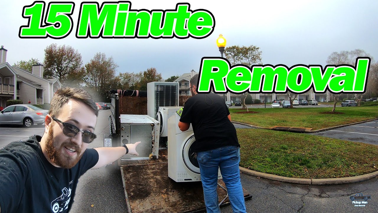 Washer and Dryer Removal 100 Chesapeake, VA Junk Removal Service