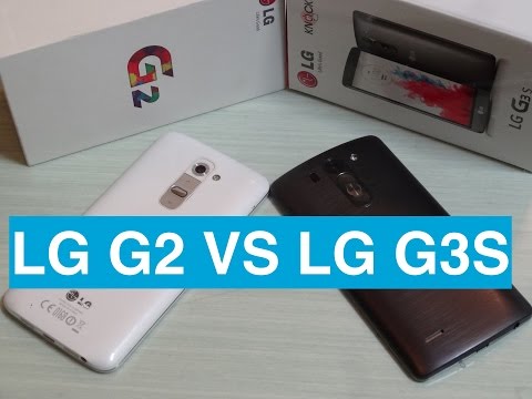 LG G2 vs LG G3S (LG G3 Beat)