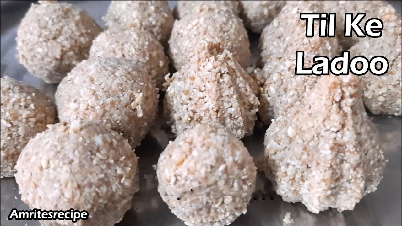 Til Ladoo Recipe (Makar Sankranti Special) Homemade Til ke Laddu | Sesame ladoo Recipe | | Amrit